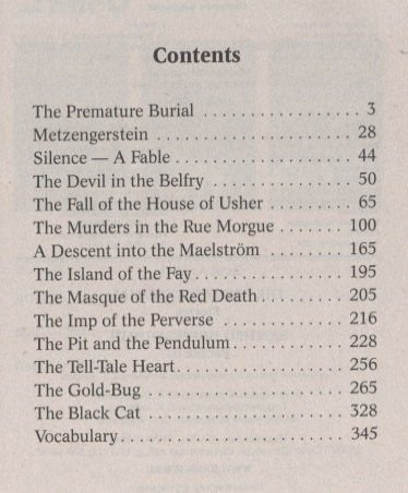 По Аллан: The Premature Burial Stories