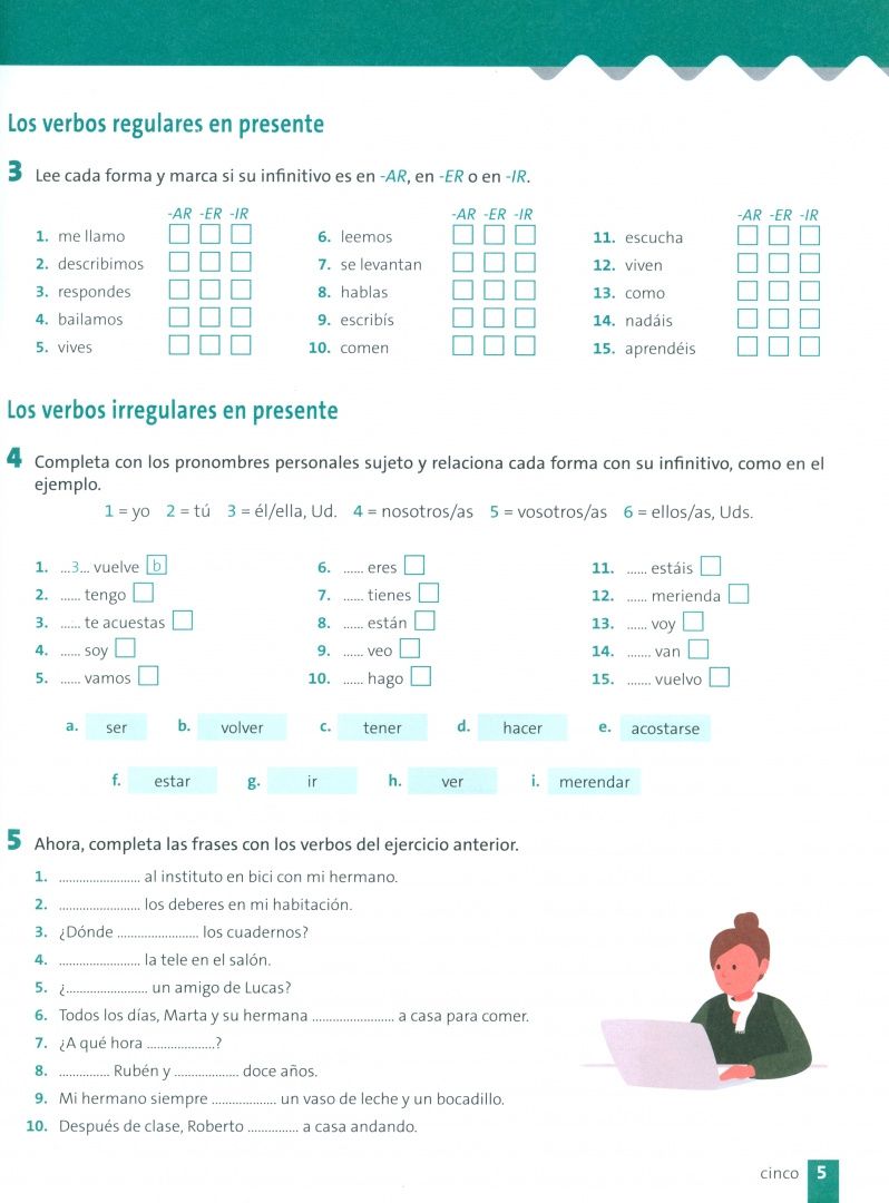 los de: Nuevo ¿Español? ¡Por supuesto! 2 A2. Cuaderno de ejercicios