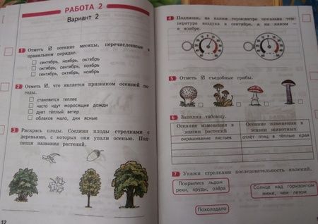 Фотография книги "Аквилева, Смирнова: Окружающий мир. 2 класс. Промежуточные и итоговые тестовые работы. ФГОС"