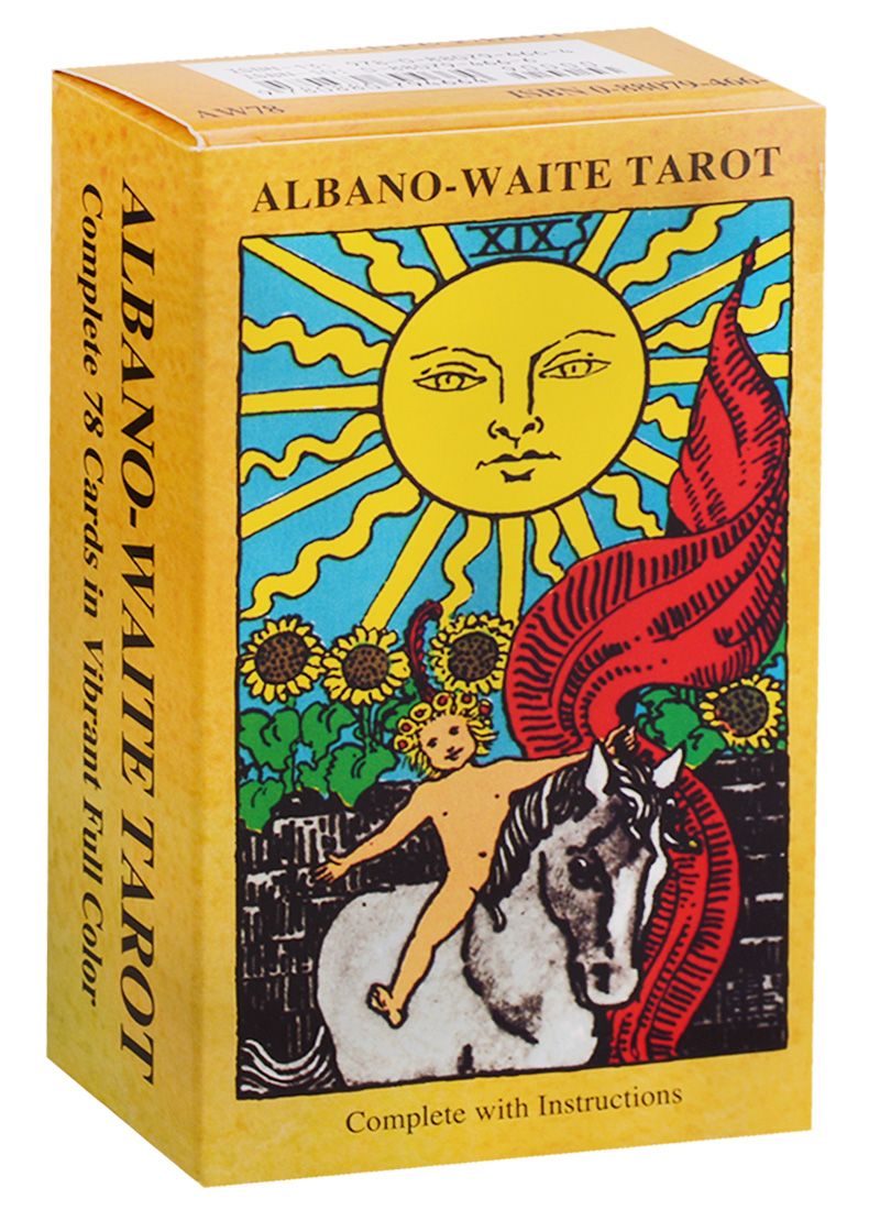 Обложка книги "Albano-Waite Tarot Deck (78 карт + инструкция)"