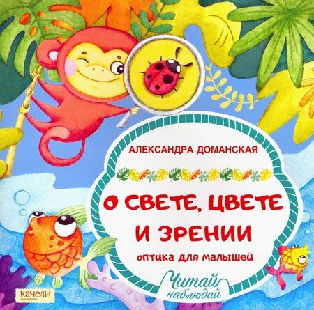 Фотография книги "Александра Доманская: О свете, цвете и зрении. Оптика для малышей"