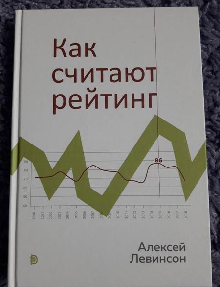 Фотография книги "Алексей Левинсон: Как считают рейтинг"
