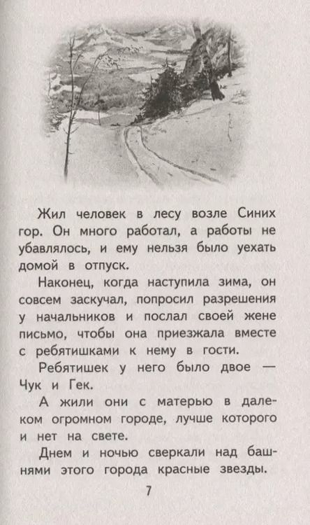 Фотография книги "Аркадий Гайдар: Чук и Гек"