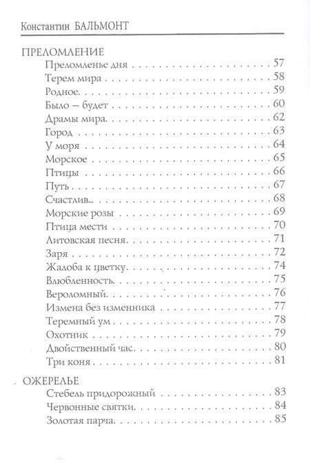 Фотография книги "Бальмонт: Птицы в воздухе"