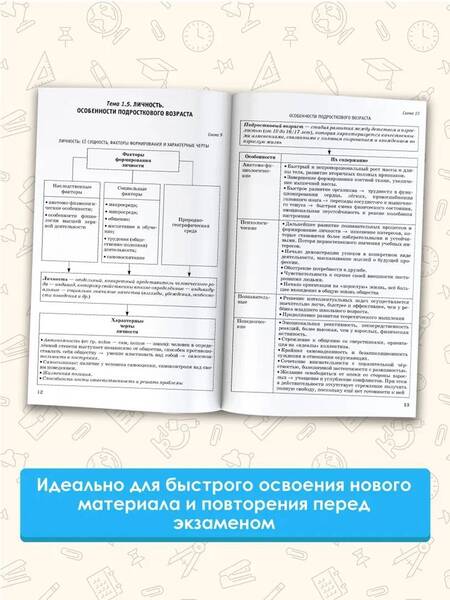 Фотография книги "Баранов: ОГЭ. Обществознание. Полный курс в таблицах и схемах для подготовки к ОГЭ"