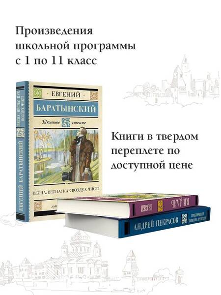 Фотография книги "Баратынский: Весна, весна! Как воздух чист!"