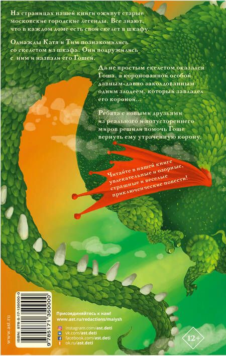 Фотография книги "Березин: Скелет в шкафу и другие ужасные истории"