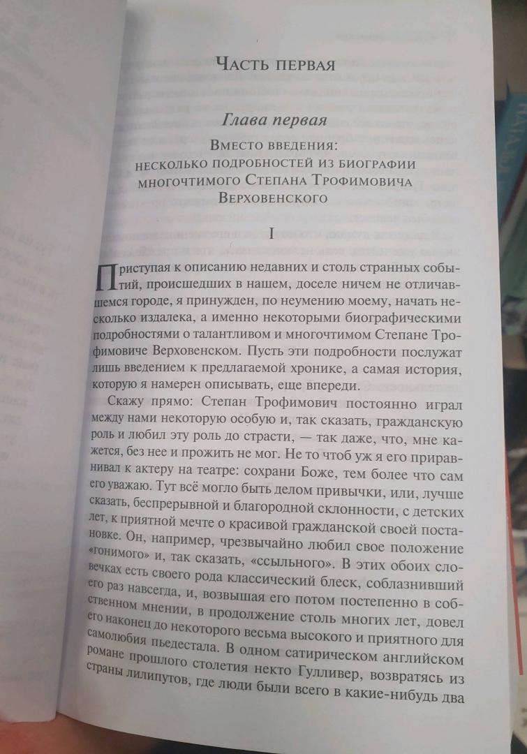 Фотография книги "Бесы"