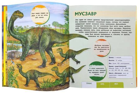 Фотография книги "Блэйзинг, Вудрафф: Динозавры. Моя первая большая энциклопедия"