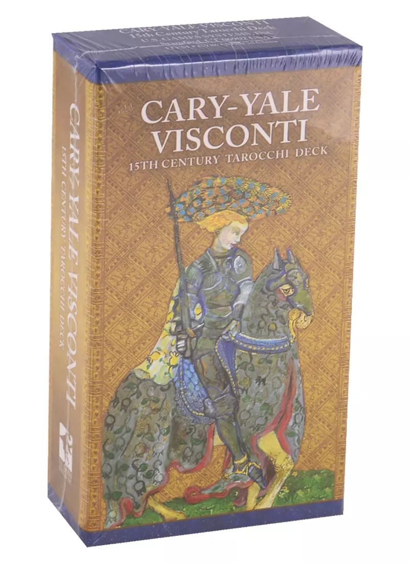 Обложка книги "Cery-Yale Visconti 15th century Tarocchi Deck"
