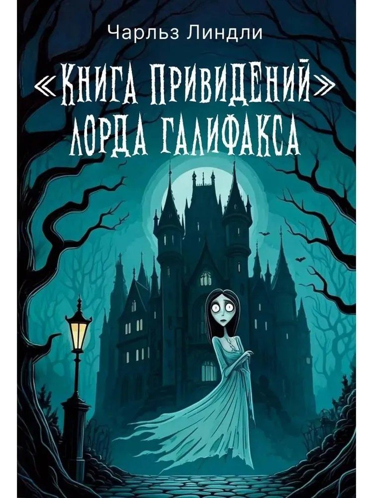 Обложка книги "Чарльз Вуд: Книга привидений лорда Галифакса: рассказы"