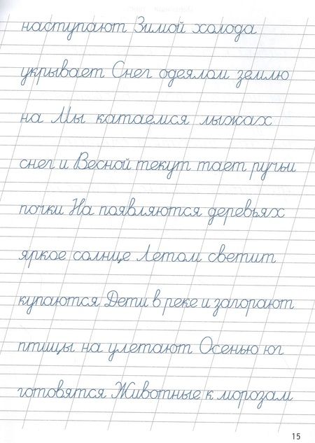 Фотография книги "Чистописание. Прописи для хорошего почерка"