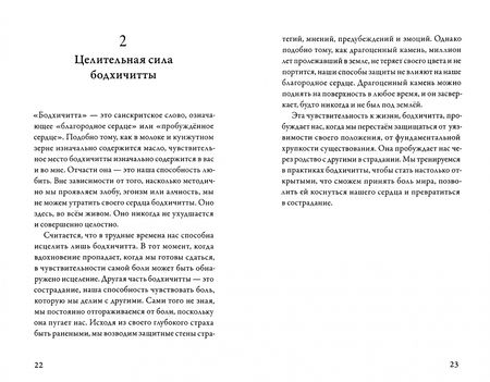 Фотография книги "Чодрон: Спокойствие в неопределённости. 108 учений о развитии бесстрашия и сострадания"