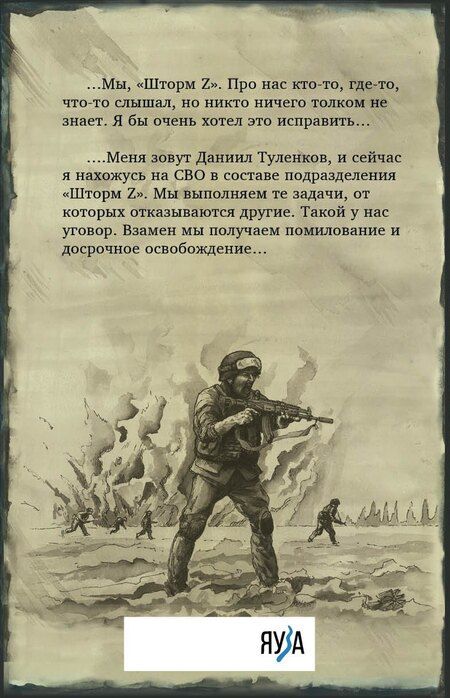 Фотография книги "Даниил Туленков: У вас нет других нас. Шторм Z"