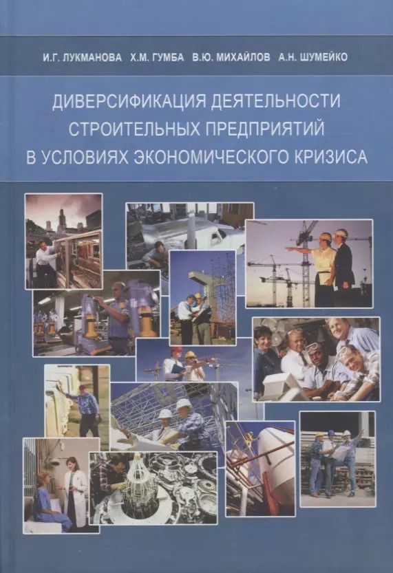 Обложка книги "Диверсификация деятельности строительных предприятий в условиях экономического кризиса"