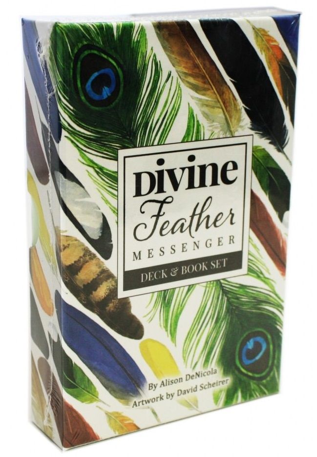 Обложка книги "Divine Feather Messenger. Deck & Book Set"