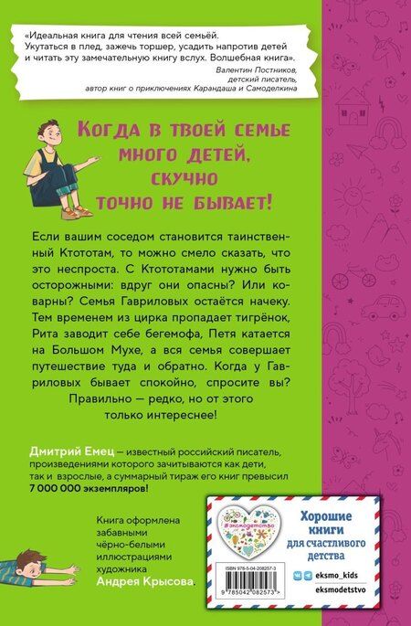 Фотография книги "Дмитрий Александрович: Таинственный Ктототам (#3) (ил. А. Крысова)"