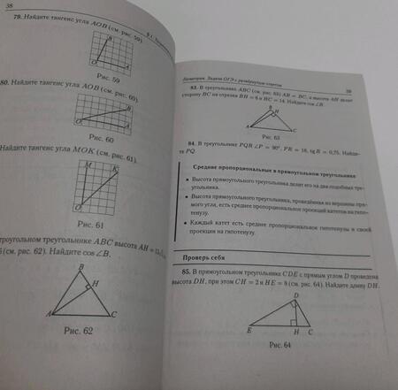 Фотография книги "Дремов, Дремов: ОГЭ-2024. Геометрия. 9 класс. Задачи ОГЭ с развёрнутым ответом"