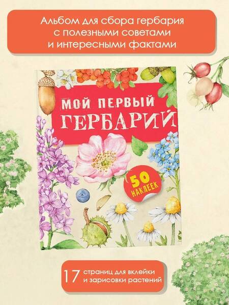 Фотография книги "Дудова: Мой первый гербарий"