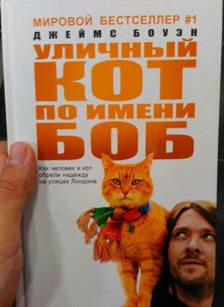 Фотография книги "Джеймс Боуэн: Уличный кот по имени Боб"