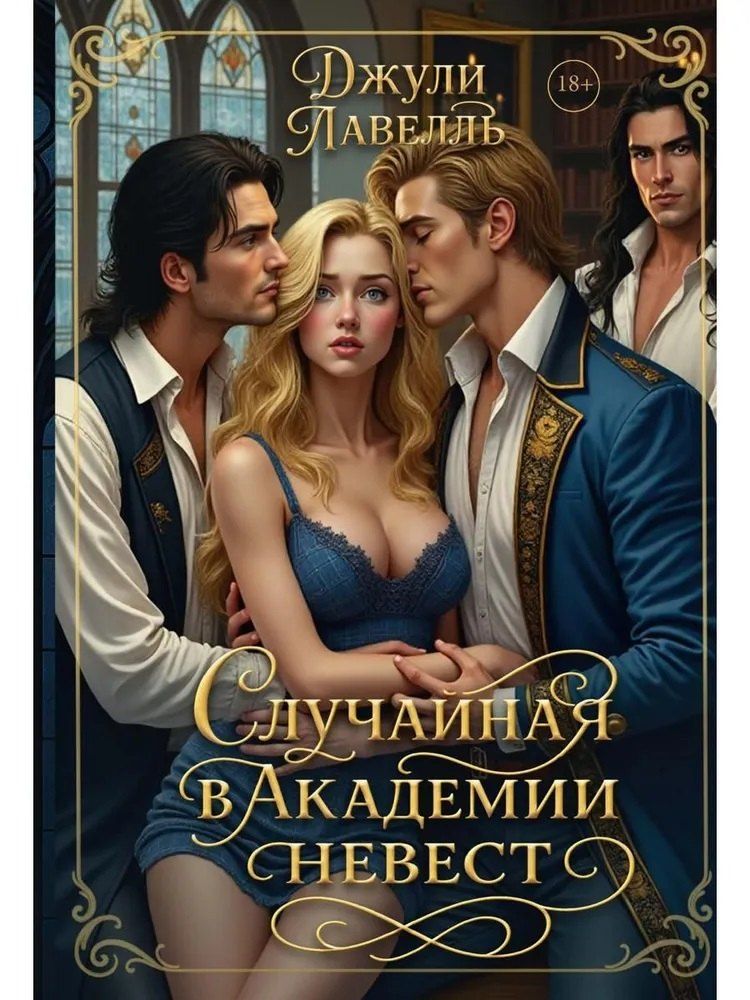 Обложка книги "Джули Лавелль: Случайная в академии невест"