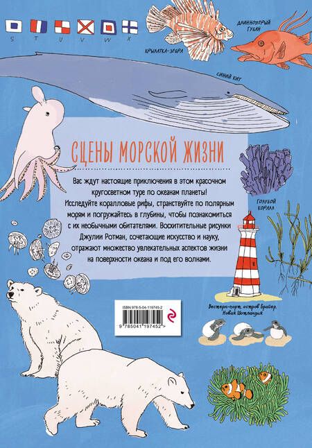 Фотография книги "Джулия Ротман: Анатомия океана. Занимательные детали жизни подводного мира"