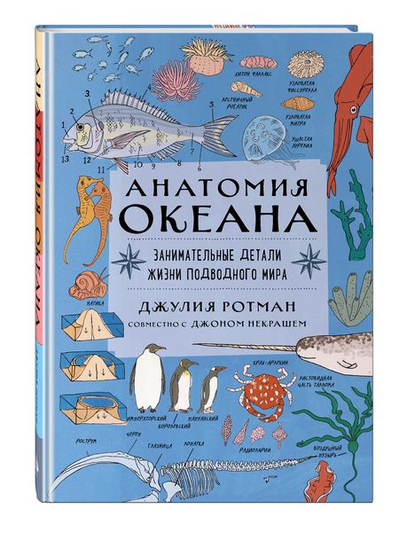 Фотография книги "Джулия Ротман: Анатомия океана. Занимательные детали жизни подводного мира"