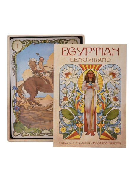 Фотография книги "Оракул Ленорман Египетский/Egyptian Lenormand Oracle"
