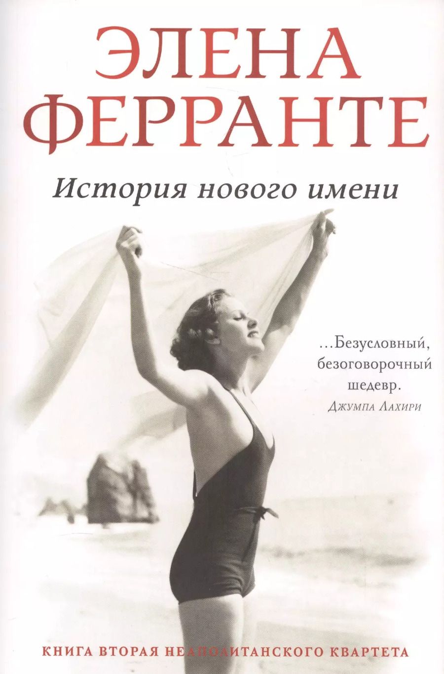 Обложка книги "Элена Ферранте: История нового имени"