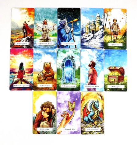 Фотография книги "Эндрю Тэйвас: Оракул Внутренний компас, 52 карты + инструкция"