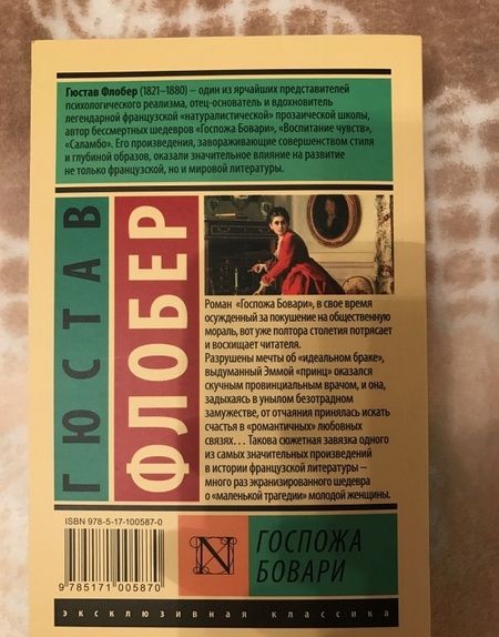 Фотография книги "Флобер: Госпожа Бовари"