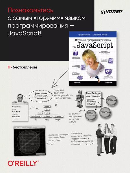 Фотография книги "Фримен, Фримен: Изучаем программирование на JavaScript"