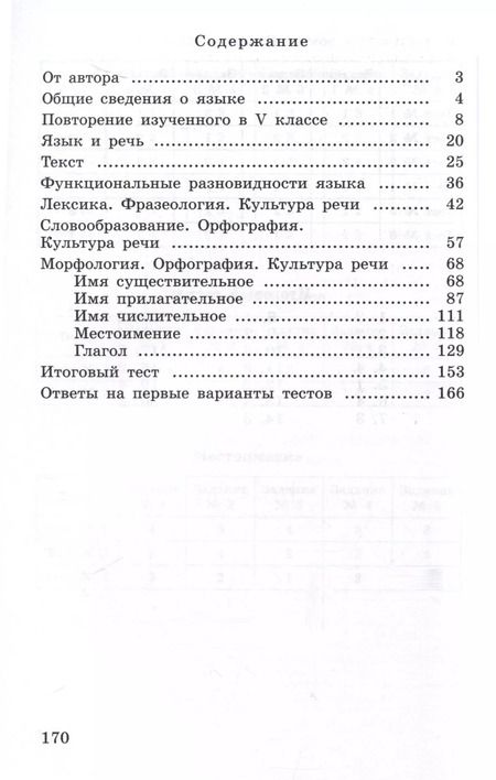 Фотография книги "Галина Богданова: Тестовые задания по русскому языку. 6 класс"