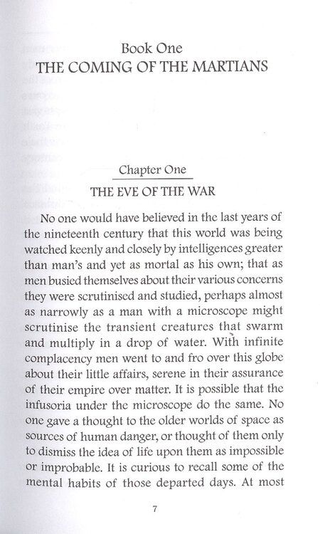 Фотография книги "Герберт Уэллс: The War of the Worlds"