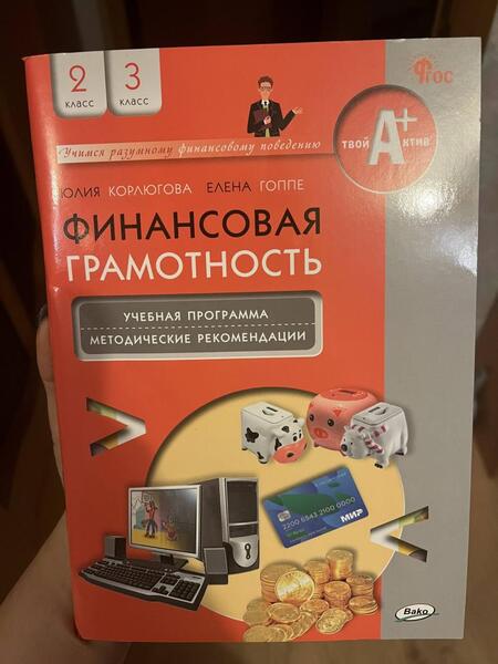 Фотография книги "Гоппе, Корлюгова: Финансовая грамотность. 2-3 классы. Учебная программа и методические рекомендации"