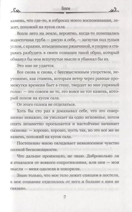 Фотография книги "Густав Майринк: Голем"