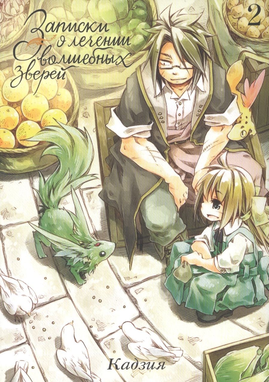 Обложка книги "Кадзия: Записки о лечении волшебных зверей. Том 2"