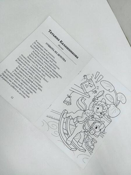 Фотография книги "Калашникова, Агеев, Чекер: Стихи-раскраски. Игрушки"