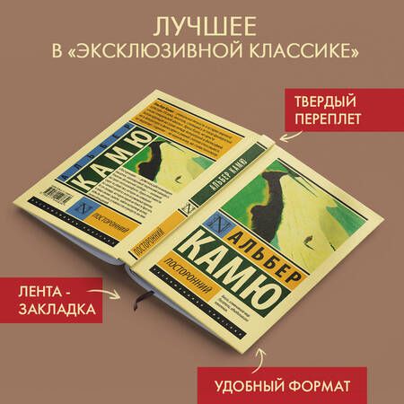 Фотография книги "Камю: Посторонний"