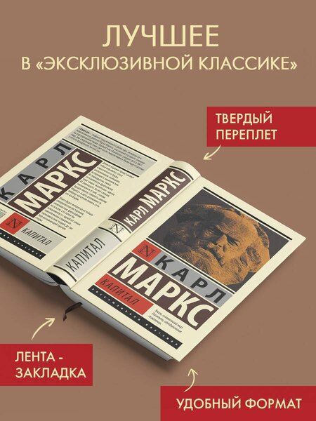 Фотография книги "Карл Маркс: Капитал"
