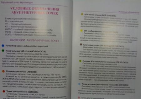 Фотография книги "Карманный атлас акупунктуры"