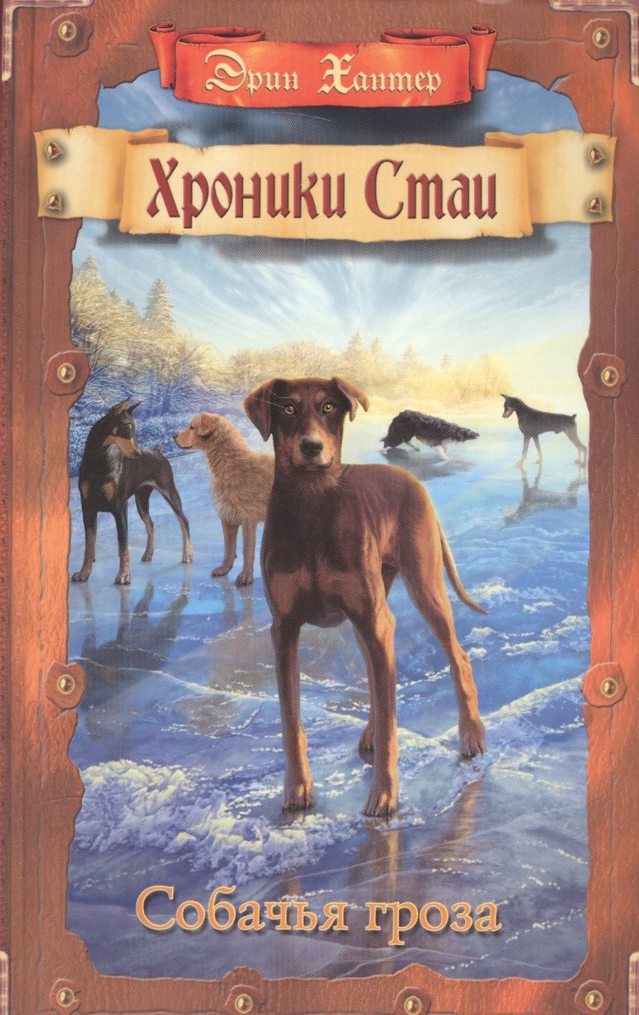 Обложка книги "Хантер Эрин: Собачья гроза"