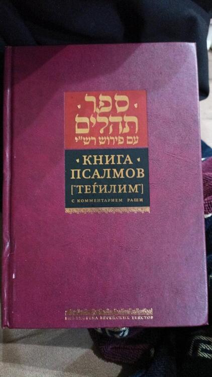 Фотография книги "Книга псалмов (Тегилим)"