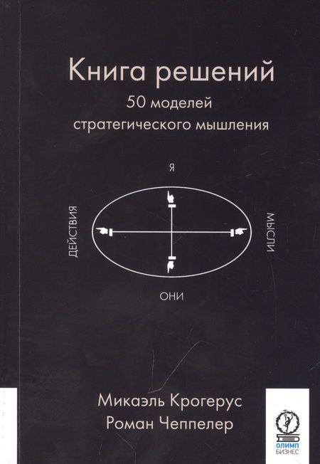 Фотография книги "Крогерус, Чеппелер: Книга решений. 50 моделей стратегического мышления"