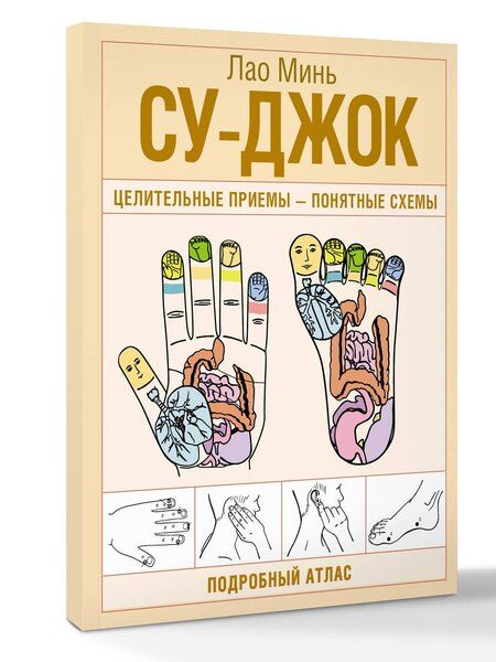 Фотография книги "Лао Минь: Су-джок. Целительные приемы – понятные схемы. Подробный атлас"