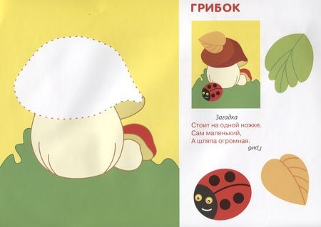 Фотография книги "Лариса Маврина: Аппликация. Занятия дома и в детском саду. 3-4 года. Выпуск 1"