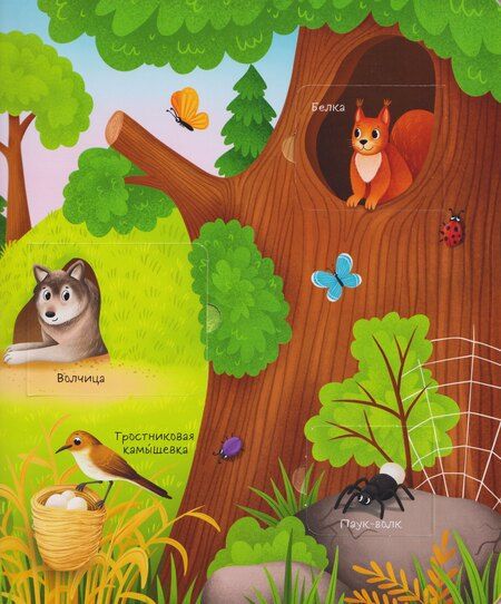 Фотография книги "Лариса Владимировна: Мамы и малыши. Книга с окошками"