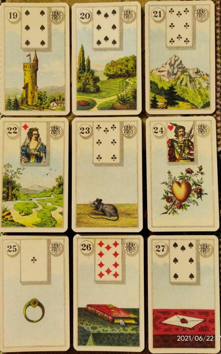 Фотография книги "Ленорман: Гранд Табло Ленорман. Оракул"