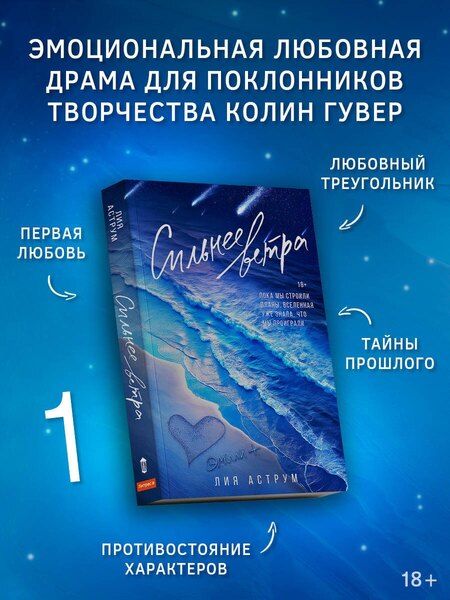 Фотография книги "Лия Аструм: Сильнее ветра"