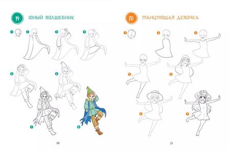 Фотография книги "Лиз Эрцог: Большая книга аниме. 300 рисунков шаг за шагом"